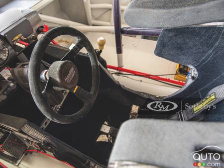 Chevrolet Impala NASCAR car driven by Dale Earnhardt Jr., interior